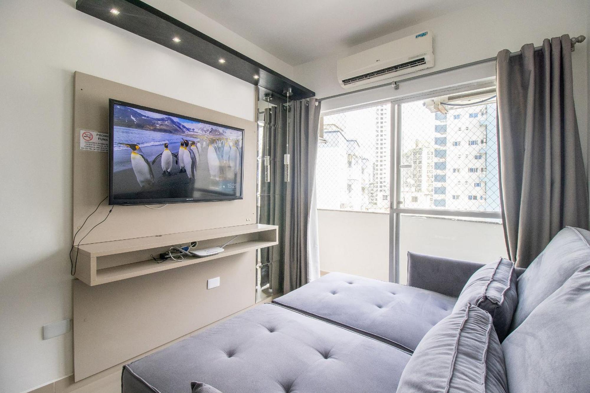 Mtey83 - 1 Dorm, Av. Brasil, Climatizado, Garagem Apartamento Balneario Camboriu