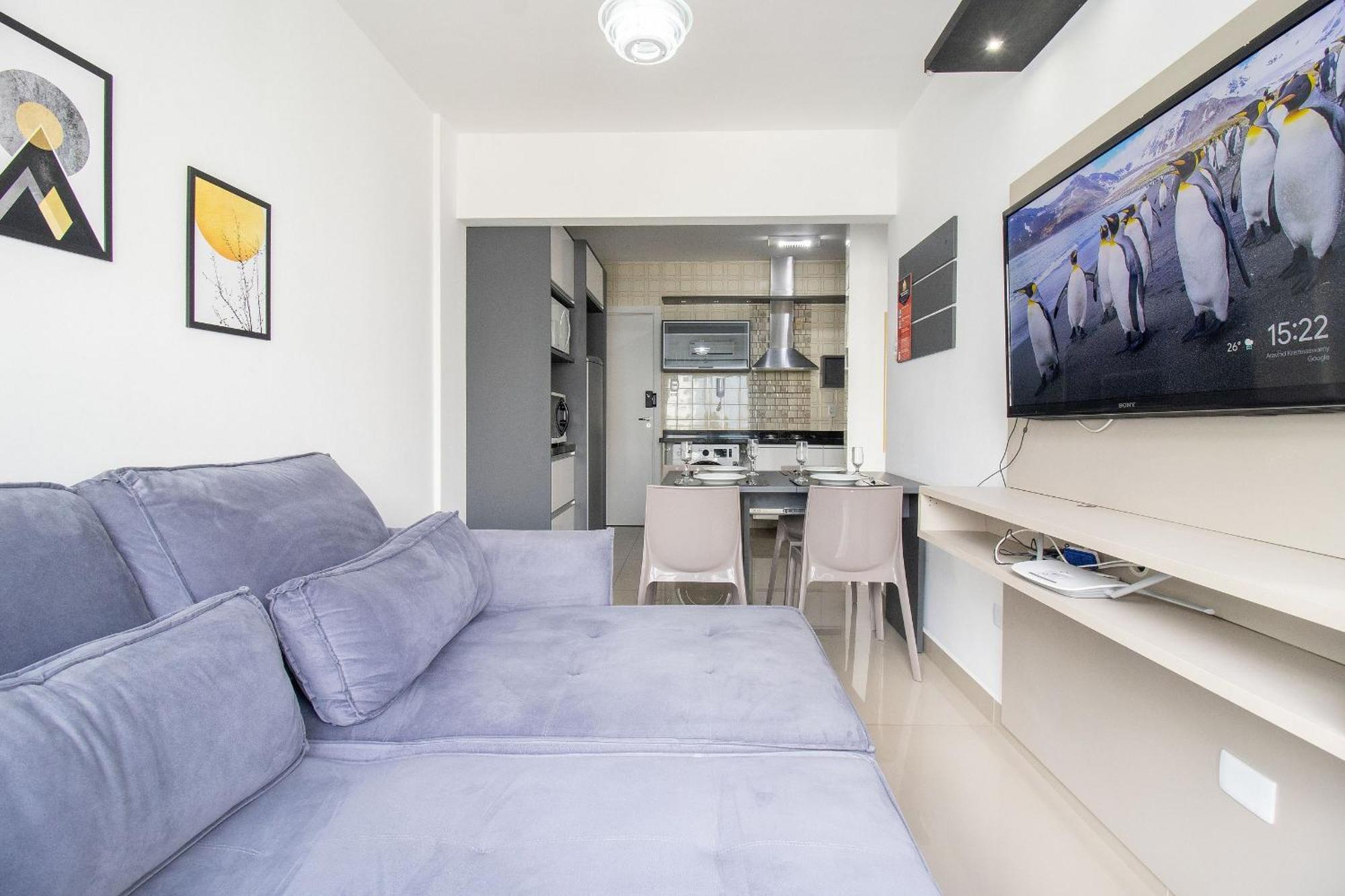 Mtey83 - 1 Dorm, Av. Brasil, Climatizado, Garagem Apartamento *